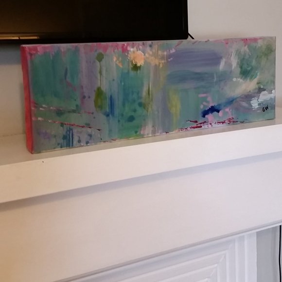 Original Art, "Rain-scape" - Picture 2 of 5